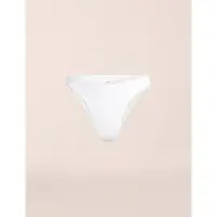 Casall Waffle High Leg Bikini Bottom - White - 40