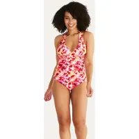 Abecita Haiti Halterneck Swimsuit Pink Crush - Pink - DE x 46
