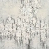 Aina 'Huurre' 90 x 90 cm maalattu taulu