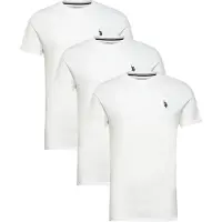 U.S. POLO ASSN. Uspa T-Shirt Arjun 3-Pack - White - L