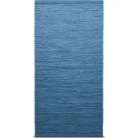 Rug Solid Cotton - Blue - 75X 200CM
