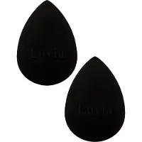 Luvia Cosmetics Make-Up Blending Sponge Set Black Meikkisieni 2 kpl