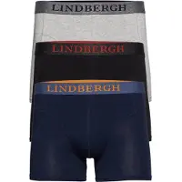 Lindbergh Bamboo Boxers 3 Pack - Blue - S