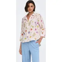 JDY Jdyviola Life 3/4 Shirt Wvn Noos - Pink - XL