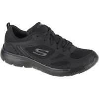 SKECHERS Matalavartiset tennarit 'Summits-Suited' musta