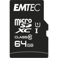 Emtec MicroSD Card 64GB SDXC