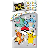 Javoli Pokémon Peittosetti Versio 5/pohjoismaalaisen Peitteen Päällinen 140x200 Cm 70x90 Cm