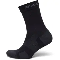 2XU Vectr Cushion Crew Socks - Black - M