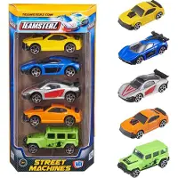 Teamsterz Metalliset ajoneuvot, 5 kpl, 7,5cm