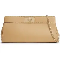 Tommy Hilfiger Th Modern Clutch - Beige - ONE SIZE