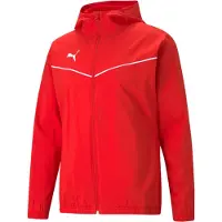 Puma Treenitakki 'Teamrise' punainen / valkoinen