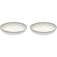Serax High Plate M Inku By Sergio Herman Set/2 - White - Ø 23 CM