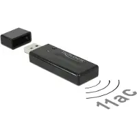 DeLOCK – Wireless network card, 802.11ac, 867Mbps, USB 3.0, black (12463)