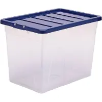 Fellowes Aufbewahrungsbox 64L transparent 1PK (100135773)