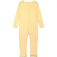 Copenhagen Colors Pointelle Heart Full Body - Yellow - 80