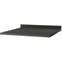 String Pöytätaso 58x58 Cm - Kirjoituspöydät Mdf Tummanharmaa - 5858-19-1