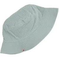 Huttelihut Bucket Hat Muslin - Blue - 54\6-8Y