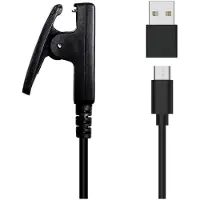 Triacle USB Latausjohto + USB-C - USB-A -sovitin, Garmin äly-/urheilukello