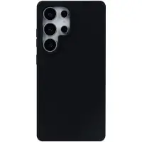 Ferrelli Samsung Galaxy S25 Ultra Liquid-silikonikuori, musta