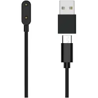Triacle USB Latausjohto + USB-C - USB-A -sovitin, HUAWEI Band 9/8/7/6 & HUAWEI WATCH FIT/FIT 2/3/Mini
