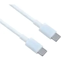 Eletra USB-C - USB-C -johto 0,5 m, valkoinen