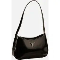 GUESS Olkalaukku 'ARNELA TOP ZIP SHOULDER BAG' musta