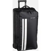 Vaude Takutea 90 2-pyöräinen vetolaukku 77 cm Musta
