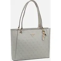GUESS Ostoskassi 'Noelle II' beige / valkoinen
