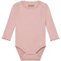 Huttelihut Body Ls Rib - Pink - 62