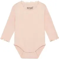 Huttelihut Body Ls Rib - Pink - 62