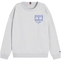 Tommy Hilfiger Collegepaita - Kevyt Harmaa - - 8 v (128) - Collegepaidat