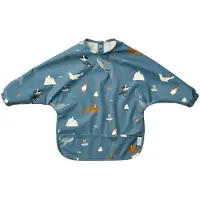 Liewood Merle Printed Cape Bib - Blue - ONE SIZE