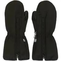 Color Kids Mittens Softshell - Black - 2-4Y