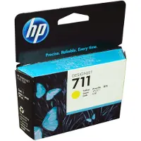 HP 711 mustekasetti, sopii Designjet T120 ja T520, 29 ml, keltainen