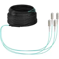 EFB Elektronik Elektronik O8301S30OM3, 30 m, U-DQ(ZN) BH, OM3, 4x SC, 4x SC