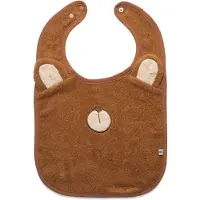 Pippi Terry Bib - Brown - ONE SIZE