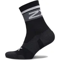 2XU Vectr Cushion Crew Socks - Black - XL