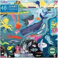 Eeboo Giant Puzzle 48 Pcs - Within The Sea - Multi/patterned - ONE SIZE