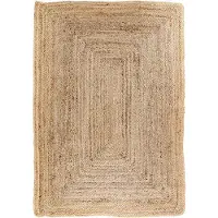 House Nordic Rina - Rug, Braided Jute, Nature 180X240 Cm - 1X180X240CM
