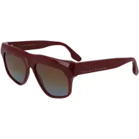 Victoria Beckham Aurinkolasit - - VB603S-604 - Burgundin väri - UV 400 suoja - Ylimitoitettu muoto
