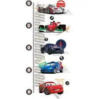RoomMates Wallstickers - Cars 2 - Growth Chart - Multi/patterned - ONE SIZE