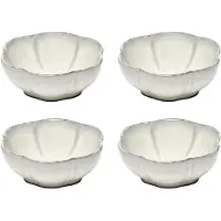 Serax Bowl Ribbed M Inku By Sergio Herman Set/4 - Cream - M
