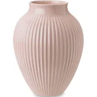 Knabstrup Keramik Knabstrup Vase, Riller - Pink - H27CM