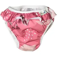 Imse Vimse Swim Diaper Xl 11-14Kg, Pink Whale Frill - Pink - XL 11/14KG