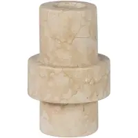 Mette Ditmer Marble Candleholder - Multi/patterned - 5.5X5.5X8.5CM