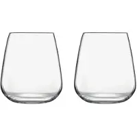 Luigi Bormioli Vandglas Talismano 45 Cl 2 Stk. Klar - Nude - 45 CL x 9