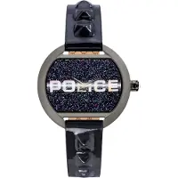 Police Naismontre - - PL16070BSU.03PU - Musta Teräs - Kvartsi - Tyylikäs