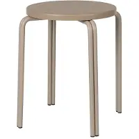 Broste Copenhagen Oda Stool - Beige - ONE SIZE