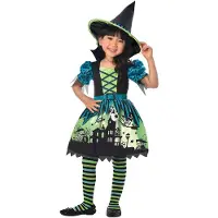 IPK Witch Hokkus Pokkus 6-8 Y 128 Cm - Green - 128 CM
