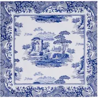 Spode - Blue Italian Keittiöpyyhe 45x75 cm 4 kpl